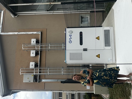 imela vodja projekta, mag. Anja Vuherer - Zaključek projekta izgradnje sončnih elektrarn (9)